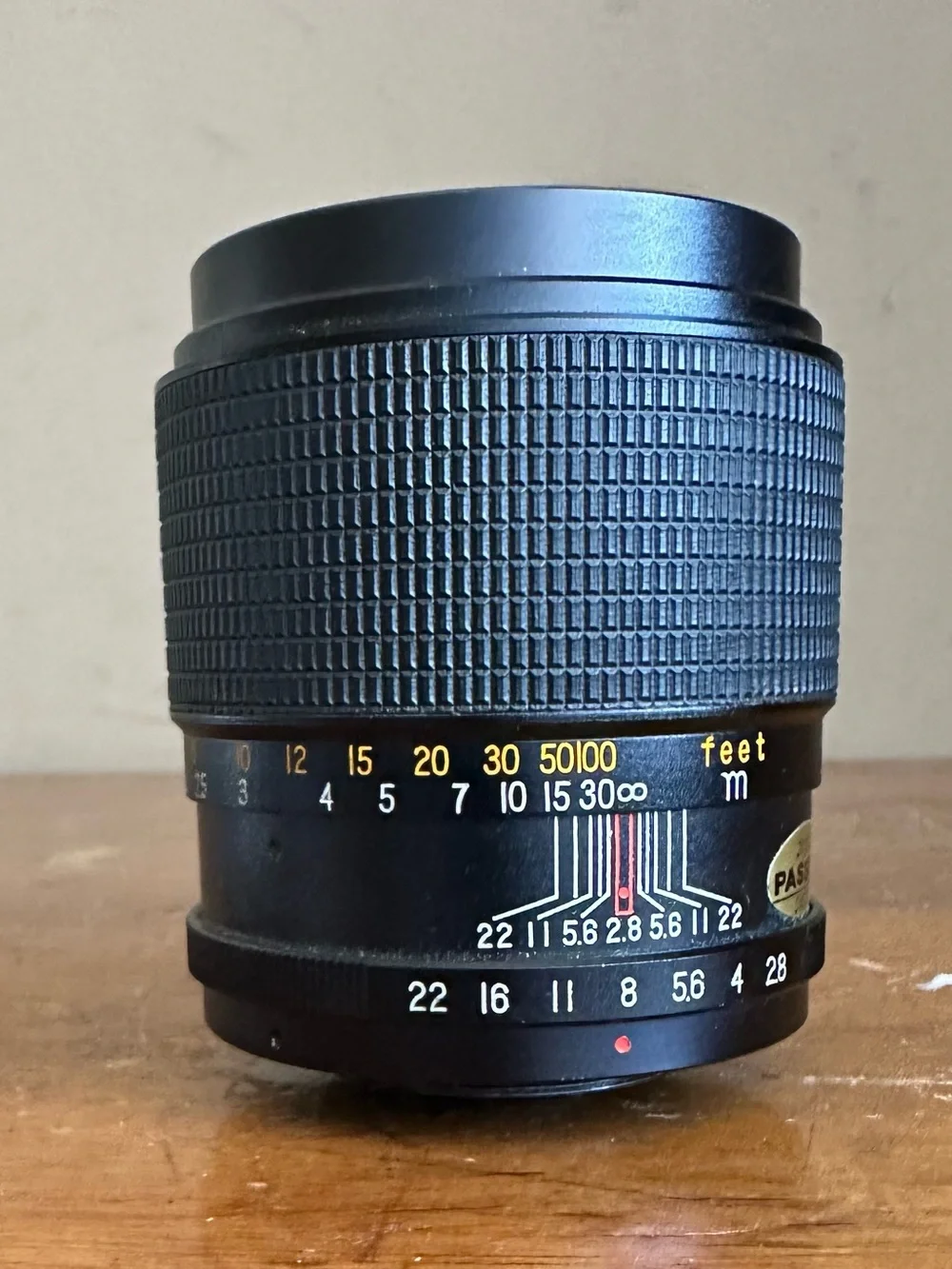 Suntar Auto 1:2.8 135mm Prime Telephoto Camera Lens for Pentax Screw Mount